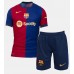 Barcelona Frenkie de Jong #21 Heimtrikot 2024-25 Kurzarm (+ kurze hosen)